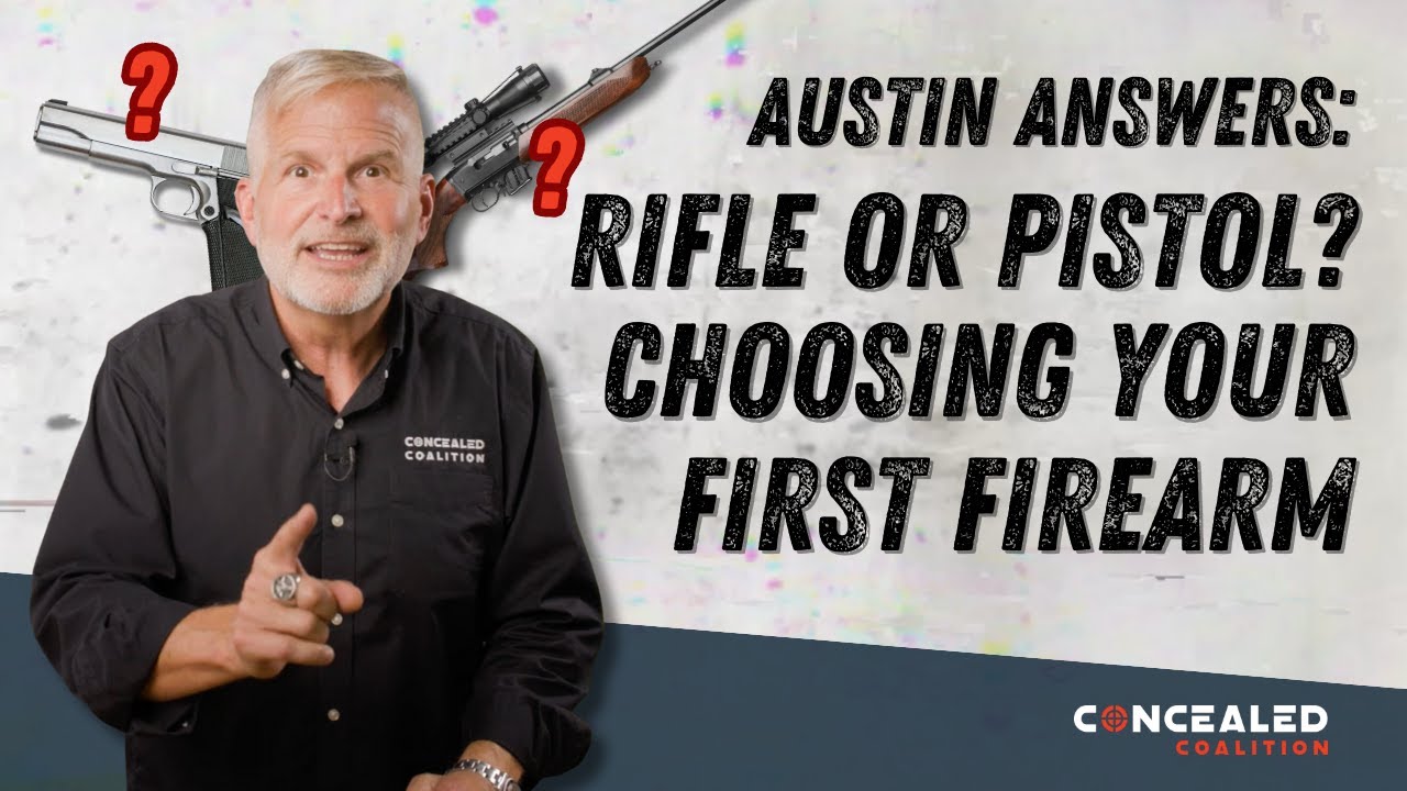 Choosing Your First Firearm: Rifle or Pistol? Important Considerations!