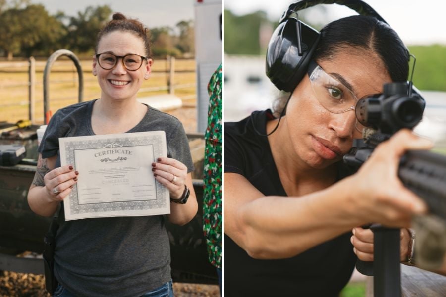 Top-Rated CCW Classes for women in Florida.